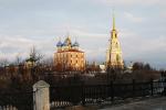 Вид на Рязанский кремль